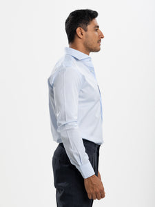 Blue Poplin Shirt