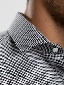 Black Houndstooth Shirt