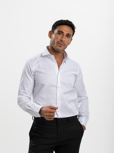 White Royal Oxford Shirt