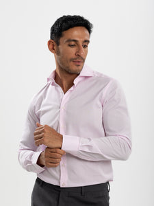 Pink Poplin Shirt