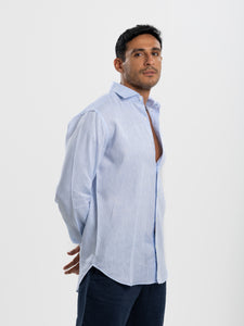 Light Blue Linen Shirt