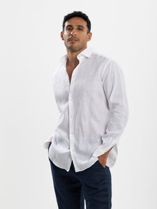 White Linen Shirt