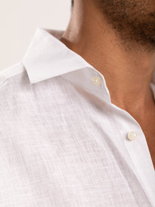 White Linen Shirt