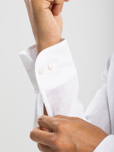 White Linen Shirt