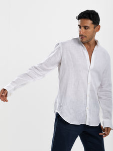 White Linen Shirt