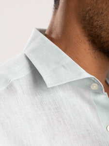 Mint Green Linen Shirt