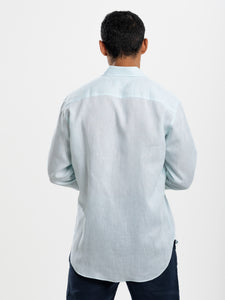 Mint Green Linen Shirt