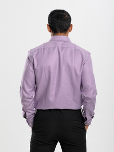 Purple Houndstooth Shirt